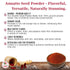 Achiote Powder – Ground Annatto Seeds 4oz for Color and Mild Flavor in Soups, Stews, Meats, Mexican Recipes