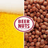 41oz (Pack 2) BEER NUTS Original Peanuts - Sweet & Salty Bar Nuts - Gluten Free, Kosher, Low Sodium Peanut Snacks Made