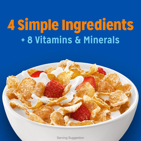28.5 oz Kellogg's Frosted Flakes Breakfast Cereal, Fat Free, Giant Size