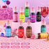 10 Set 0.25 oz (6 Food Coloring Liquid Colors for Baking,Cherrysea Food Grade Cake Food Coloring