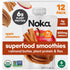 Noka Superfood Fruit Smoothie Pouches, Organic Applesauce Pouches with Apple, Cinnamon &