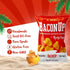 5oz (4 Packs) Bacon Up - Handmade Crunchy Healthy Potato Chips - No Preservatives, No Seed Oils, Gluten Free, Healthy