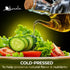 64 oz Kevala Extra Virgin Organic Olive Oil - Unrefined Cooking Oil, Cold Pressed and with no Preservatives, Made