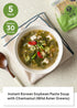 5 Korean Food Instant Miso Soup with Vegetables Individual Servings Korean Soybean Paste Soup (Doenjang) Quick & Easy