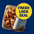 34.5 oz PLANTERS Unsalted Premium Nuts Resealable Container- Contains Roasted California Pistachios, Cashews, Almonds