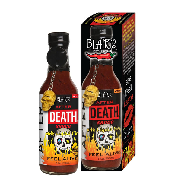 After Death Sauce with Liquid Rage, Skull Key Chain