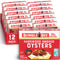 Bumble Bee Hot & Spicy Hardwood Smoked Oysters, 3.75 oz Tin (Pack