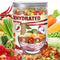 Dried Ramen Toppings Dehydrated Vegetables 9 Mixed Vegetable Green & Red Bell