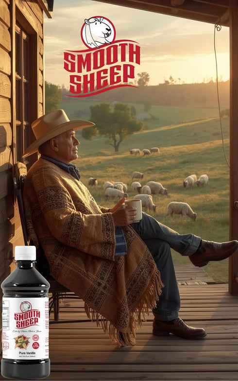 SMOOTH SHEEP (250 ml (Pack 1)) Vanilla | Mexican Vanilla for Baking and Desserts | Made with Real Vanilla Bean |