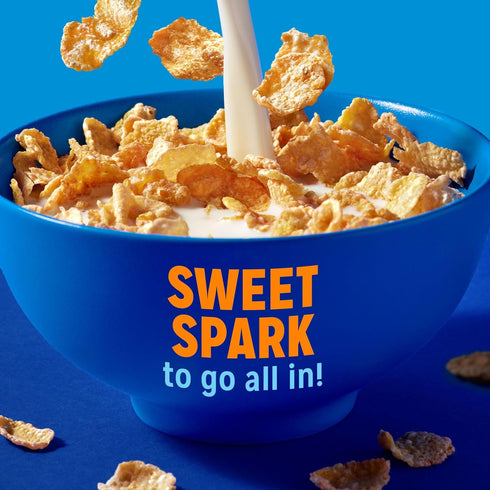 28.5 oz (Pack 2) Kellogg's Frosted Flakes Breakfast Cereal, Fat Free, Giant Size