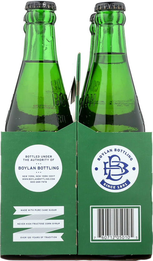 4-pk, 12 oz Boylan Bottling Co, Ginger Ale, fl