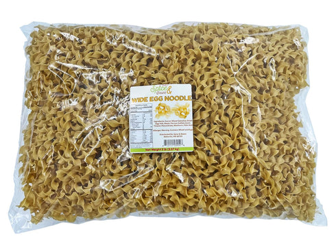 Wide Egg Noodle Pasta | 100% Durum Semolina Flour | Made in