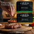Set 12 Sea Salt Gift - Infused & Smoked Salt Sampler Collections - Flavors with Reusable Tins - Great Gifts