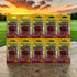 BNDLDEALZ 10 Pack (12g Jamaican Peppered Shrimp Bundle Each) Featuring Home Choice Dried Peppered Seafood Snack, Spicy