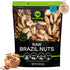 NUT CRAVINGS - Raw Brazil Nuts, Unsalted, No Shell, Whole, (8oz -
