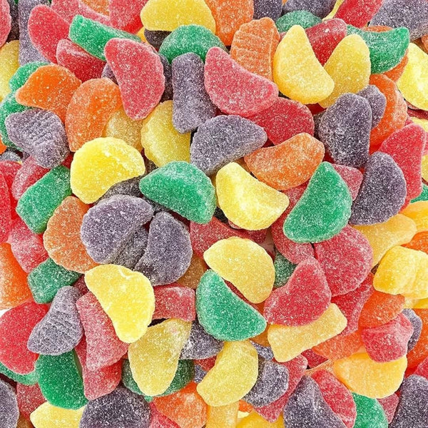 Fruit Slices Jelly Candy | Sugar-Dusted Nostalgic Sweets | Multiple Flavors Available
