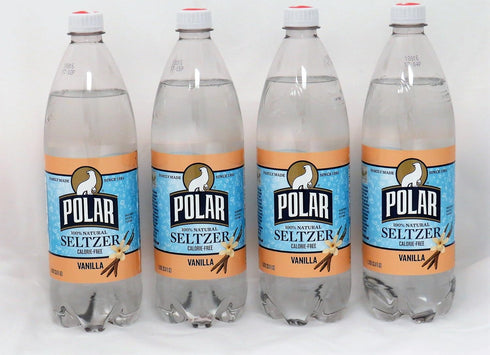 Polar Beverages Seltzer 1 liter (33.8 fl oz) Bottles