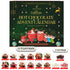 2025 24 Set Hot Chocolate Advent Calendar - Gourmet Luxury Hot Chocolate Selection Variety Flavours - Food Advent