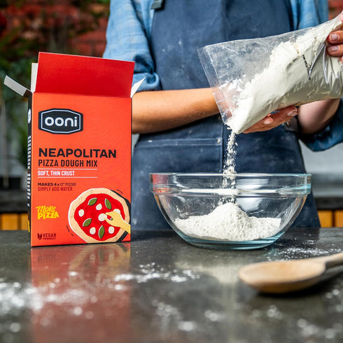25 oz (725g) 4 8.8 oz (250g) 3 Ooni Neapolitan Style Pizza Dough Mix - Makes x dough balls in hours