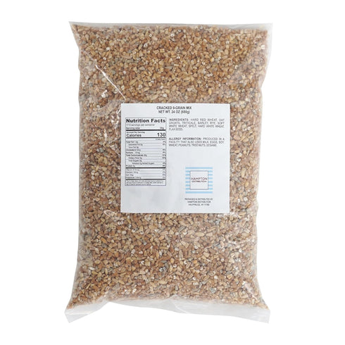 9 1.5 Cracked Grain Mix, Pound Bulk Bag, Hampton Distribution