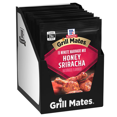 McCormick Grill Mates Honey Sriracha Marinade Mix 1 oz (Pack of 12)