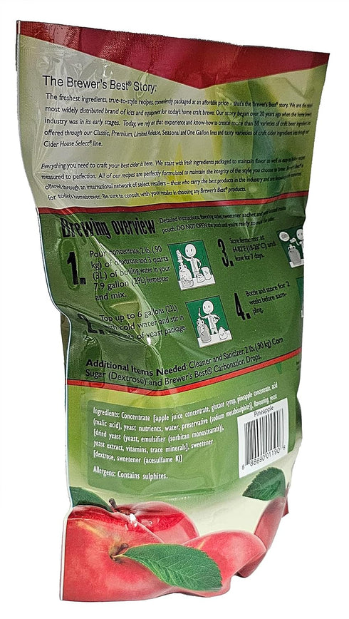 6 Pineapple Cider Brewing Kit - Makes Gallons