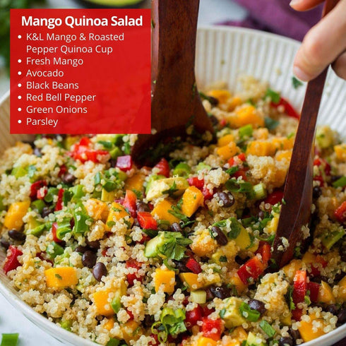 6-Pack) Quinoa Quick Cups (Mango & Roasted Peppers