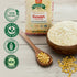 2 lb Laxmi Gram Besan Flour Non-GMO, Vegan, Gluten Free - Made from Finely Ground Chickpeas Perfect for Authentic