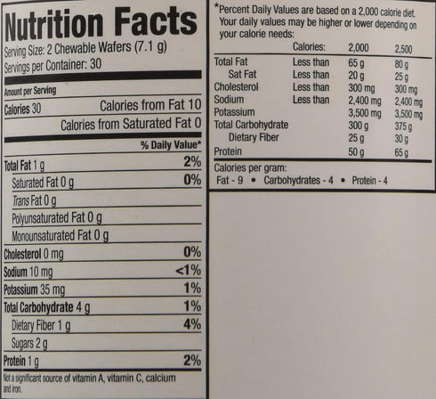 60 7.5 oz (214 Isagenix Snacks! Natural Wild Berry Chewable Wafers g)