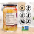 16 oz (3 Pack) Pickerfresh Fire Roasted Eggplant with Red Peppers - Medium Hot Spread for Sandwiches, Hamburgers