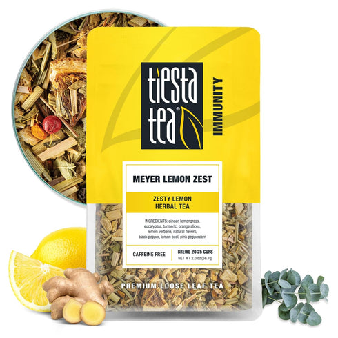 Tiesta Tea - Meyer Lemon Zest, Loose Leaf, Zesty Lemon Herbal Tea,