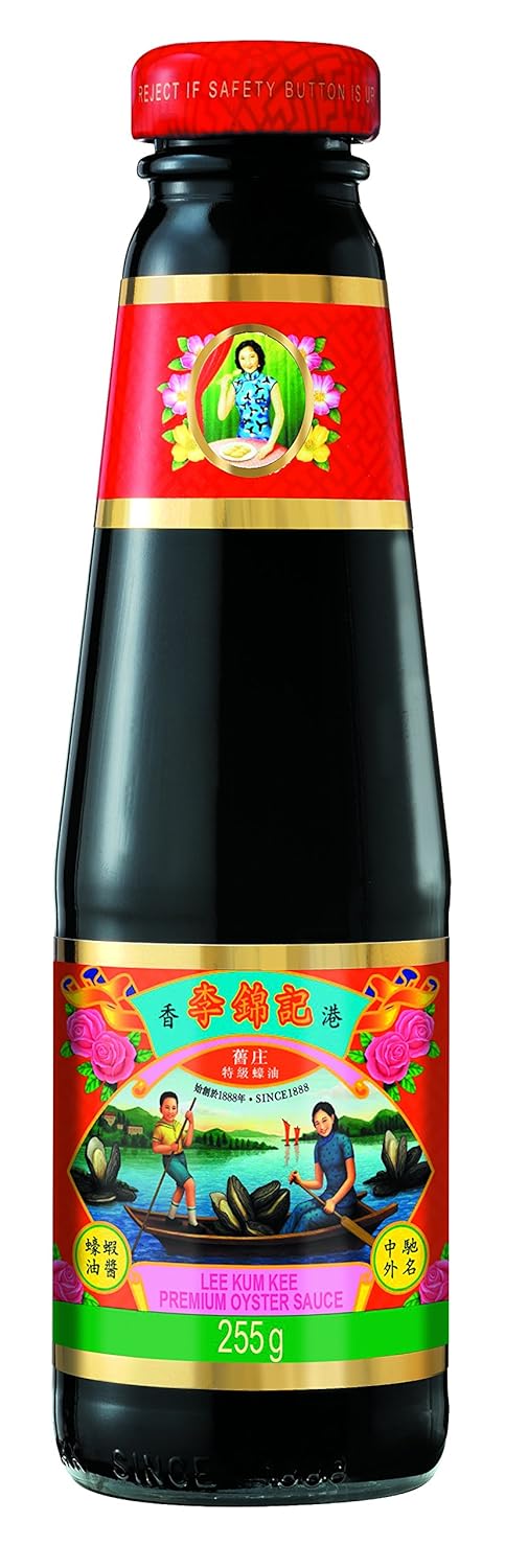 Lee Kum Kee Premium Oyster Sauce, 9-Ounce Bottle (Pack of 4)