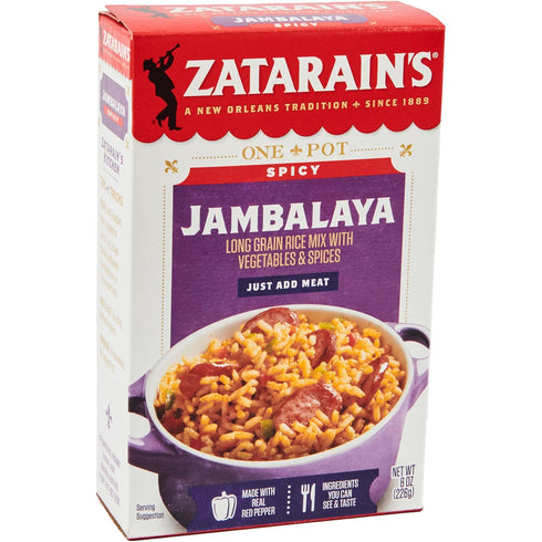 Zatarain's Spicy Jambalaya, 8 oz (Pack of 8)