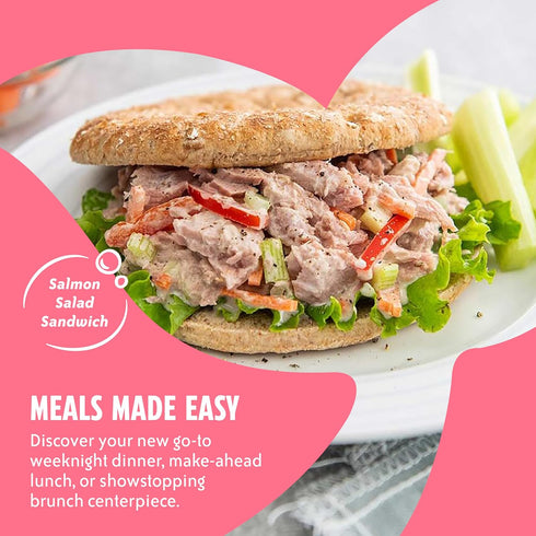 5 4-Count Chicken of the Sea Alaskan Pink Canned Salmon in Water, Ounce Cans, High Protein Skinless & Boneless Wild