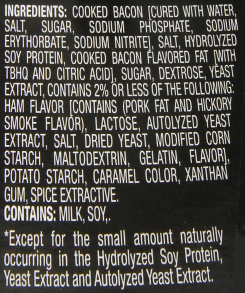 Custom Culinary 1 Gold Label Base Bacon, Pound