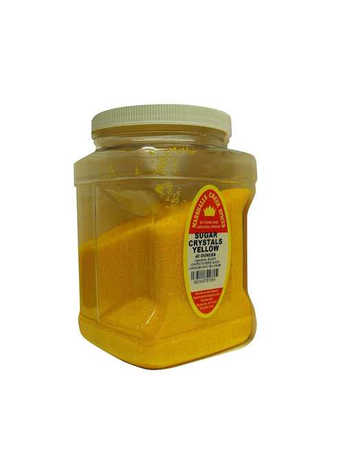 Family Size Marshalls Creek Spices Sugar Crystals Yellow Seasoning, 40 Ounce