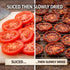3 oz Dried Tomato Slices Fully Dehydrated Crunchy Round Cut Tomatoes Cooking Garnish Snack Made in USA