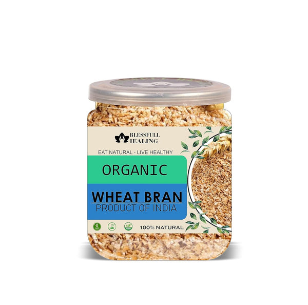 Blessfull Healing Organice WHEAT BRAN For Breakfast 1 lb (453 Gram)