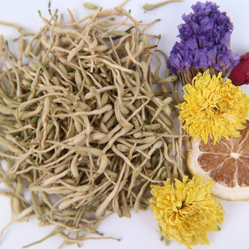 Elitea 3oz Honeysuckle Tea, Wild Lonicera Japonica Loose Buds, 100% Natural Herbal Tea