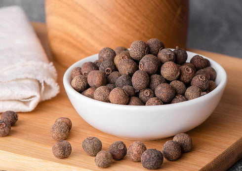 4 Food to Live Whole Allspice Berries, Ounces Jamaican Pepper, Vegan, Kosher, Bulk. High in Fiber, Calcium. Great