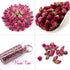 MQUPIN Dried Red Rose Bud Tea - 100% Natural Pure Flower Edible Buds, Culinary Food Grade, 250g/3Packs