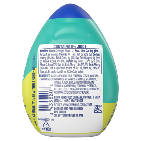 1.62 Pack 2 Mio Sport Liquid Water Enhancer, Lemon Lime, Ounce