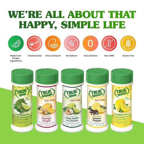 1.94 oz, 18 pack True Lime Garlic and Cilantro Spice Blend