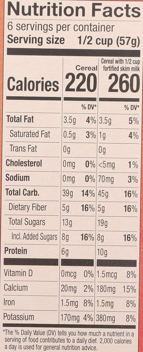 12-Ounce (Pack 6) Familia Swiss Muesli Cereal, Original Recipe, Box