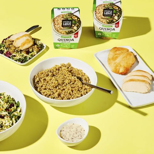 6-Pack Kitchen & Love Quinoa Quick Meal Variety Box | Gluten Free, Ready-to-Eat, No Refrigeration Required