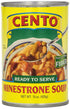 Cento Minestrone Soup, 15 Ounce Cans (Pack of 12)