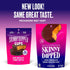 Pack, 3.2oz, 4 Pack (24 SkinnyDipped Peanut Butter Cups Variety Low Sugar, Gluten Free, Low Calorie, Cups Total)