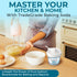(1 TradeGrade Pure Baking Soda Powder Gallon) Food-Grade Sodium Bicarbonate Powder for Cooking, Cleaning & Deodorizing