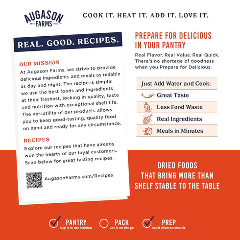 38 Augason Farms Cheesy Broccoli Soup Mix Can, Emergency Food Supply, Everyday Meals, Servings