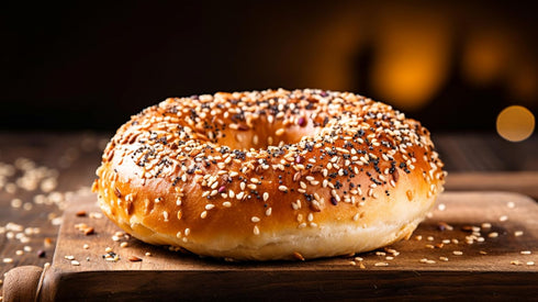 RawJoy Fresh New York Everything Mini Bagel by | Delicious Fresh Everything, Pack